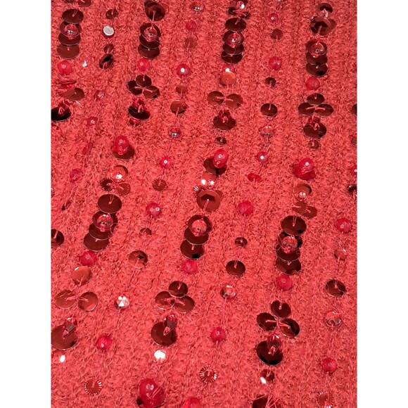 J. Crew Collection Embellished Pointelle Sweater Tank Alpaca CE698 Size M NWT - Picture 4 of 8